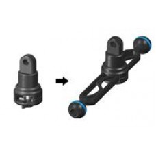 NAUTICAM LIGHT MOUNTING STEM FOR FASTENING ON 125-400MM ARMS